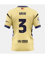 Moške Nogometnih dresov Barcelona Alejandro Balde #3 Gostujoči 2025-26 Kratki rokavi